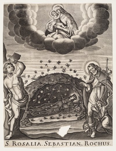 Santa Rosalía, San Sebastián y San Roque de Ubekendt