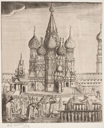 Catedral de San Basilio en Moscú de Ubekendt