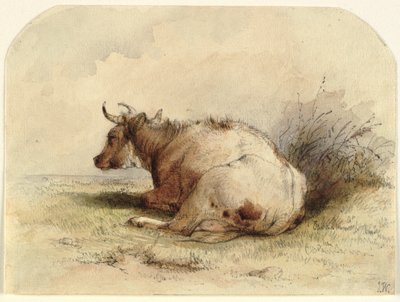 Vaca sentada de Ubekendt KKSgb7508 KKSgb7512