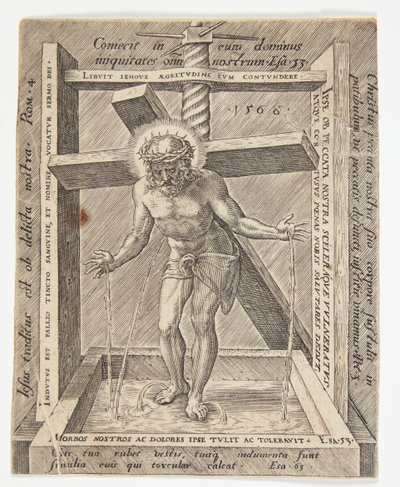 La Pasión de Cristo de Ubekendt efter Dirck Volckertsz. Coornhert efter Maarten van Heemskerck