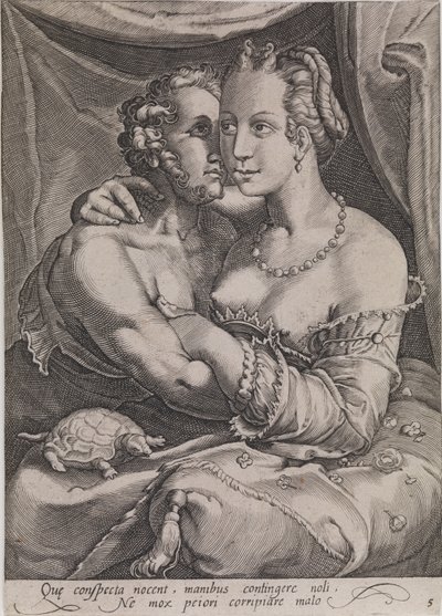Tacto de Ubekendt efter Jan Saenredam efter Hendrick Goltzius