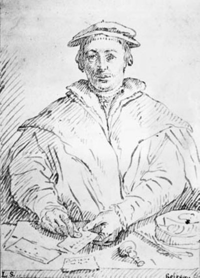 Retrato del comerciante Deryck Tybis de Ubekendt tysk slutningen af 1600 tallet eller begyndelsen af 1700 tallet