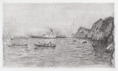 Puerto en Capri de Uberto dell