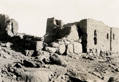 Ruinas de la isla de Bigeh, Egipto, fotografía de Ugo Monneret de Villard de Ugo Monneret de Villard