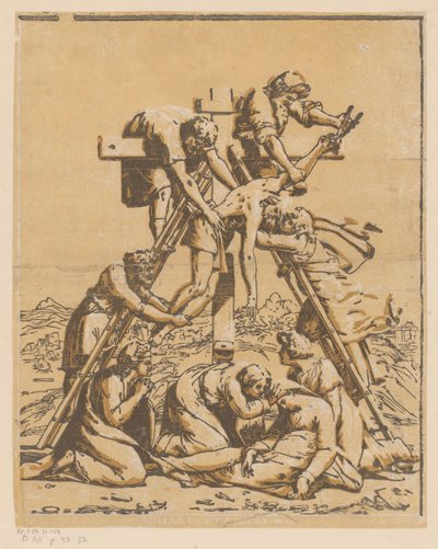 toma de cruz de Ugo da Carpi