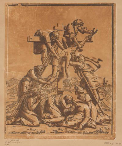 Bajada de la Cruz de Ugo da Carpi