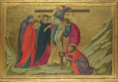La Deposición de la Basílica de Santa Croce, Florencia, c. 1324-1325 de Ugolino di Nerio