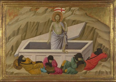 La Resurrección de la Basílica de Santa Croce, Florencia de Ugolino di Nerio