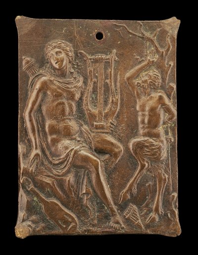 Apolo y Marsias, principios del siglo XVI de Ulocrino