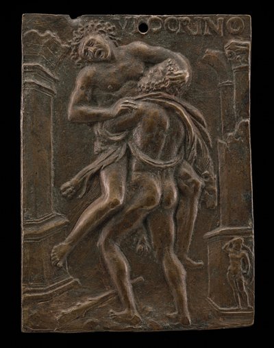 Hércules y Anteo de Ulocrino