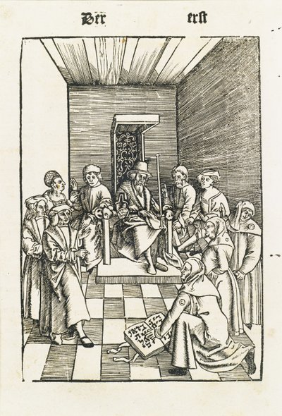 Juramento judío del Laienspiegel, Augsburgo de Ulrich Tengler