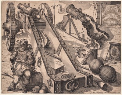 Cañón de artillería, 1636 de Ulrich von Cranach