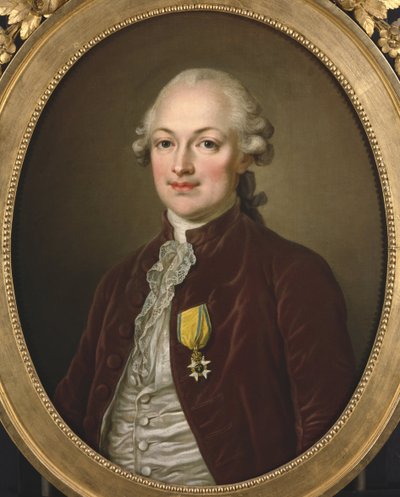 Barón Erik Magnus de Stael Holstein, embajador de Suecia en Francia - Retrato del Barón Erik Magnus Stael von Holstein (1749-1802), por Pasch, Ulrika Fredrika de Ulrika Fredrika Pasch