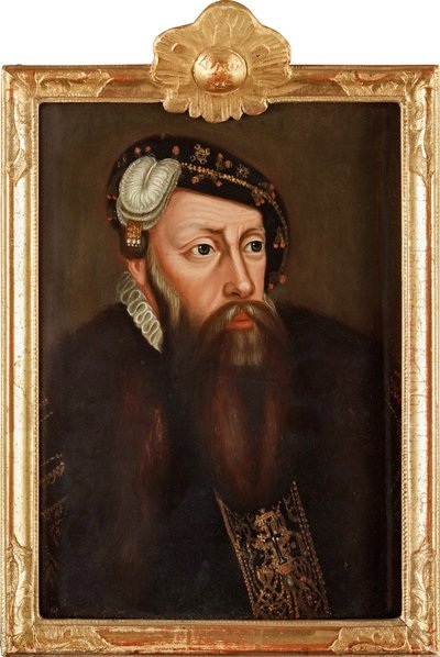 Retrato del Rey Gustavo I de Suecia de Ulrika Fredrika Pasch