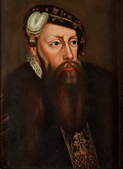 Retrato del Rey Gustavo I de Suecia 1496-1560 de Ulrika Fredrika Pasch