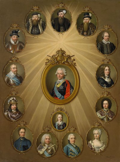La familia gustaviana de Ulrika Fredrika Pasch