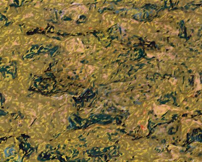 Textura abstracta con toques terrosos de Uma Gokhale