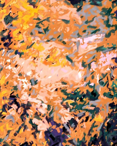 Abstracto otoñal lleno de vida de Uma Gokhale