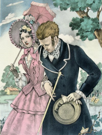 Ilustración de "Madame Bovary" de Gustave Flaubert (1821-80) publicada por Gibert Jeune de Umberto (after) Brunelleschi