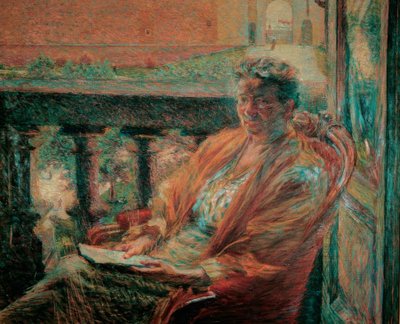 Retrato de la señora Meta Quarck de Umberto Boccioni