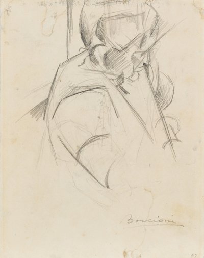 Busto de la Madre de Umberto Boccioni