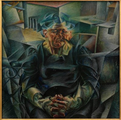 Construcción horizontal de Umberto Boccioni
