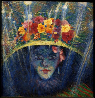Ídolo moderno de Umberto Boccioni