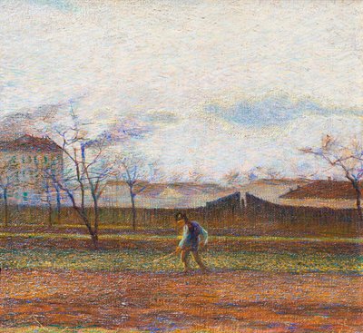 Trabajo campesino de Umberto Boccioni