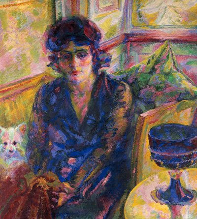 Retrato de la Sra. Cragnolini Fanna de Umberto Boccioni