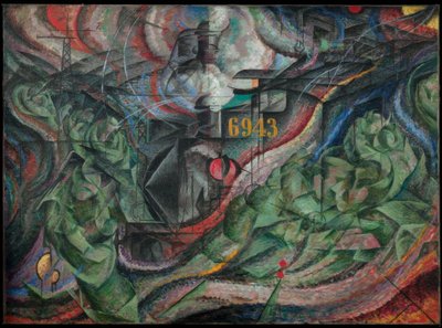 Estados del alma II - Las despedidas de Umberto Boccioni