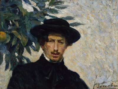 Autorretrato de Umberto Boccioni
