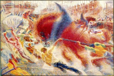 La ciudad se levanta de Umberto Boccioni