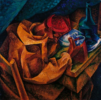 El bebedor de Umberto Boccioni