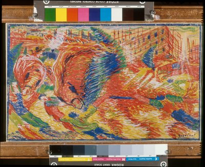 La ciudad se levanta de Umberto Boccioni
