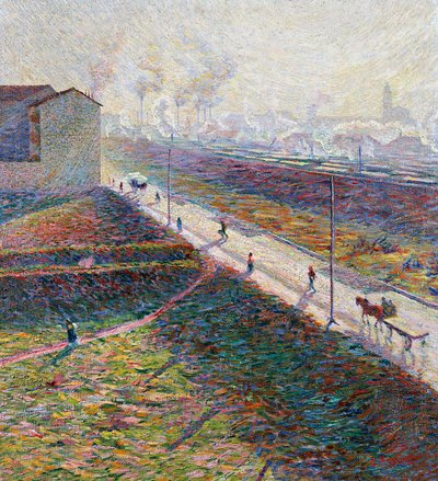 La mañana de Umberto Boccioni