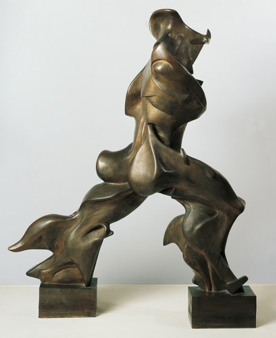 Formas únicas de continuidad en el espacio de Umberto Boccioni