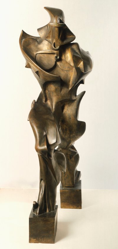 Formas únicas de continuidad en el espacio de Umberto Boccioni