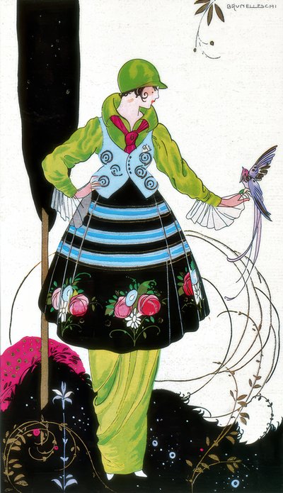 Moda francesa de Umberto Brunelleschi