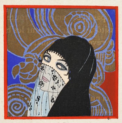 Lil-Aaroussa (estampado pochoir) de Umberto Brunelleschi