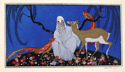 Lil-Aaroussa (estampado pochoir) de Umberto Brunelleschi