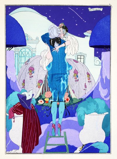 El beso en la escalera de Umberto Brunelleschi