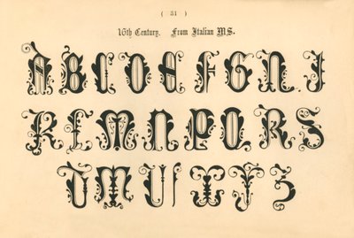 Siglo XVI. De manuscrito italiano, 1862 de Unbekannt