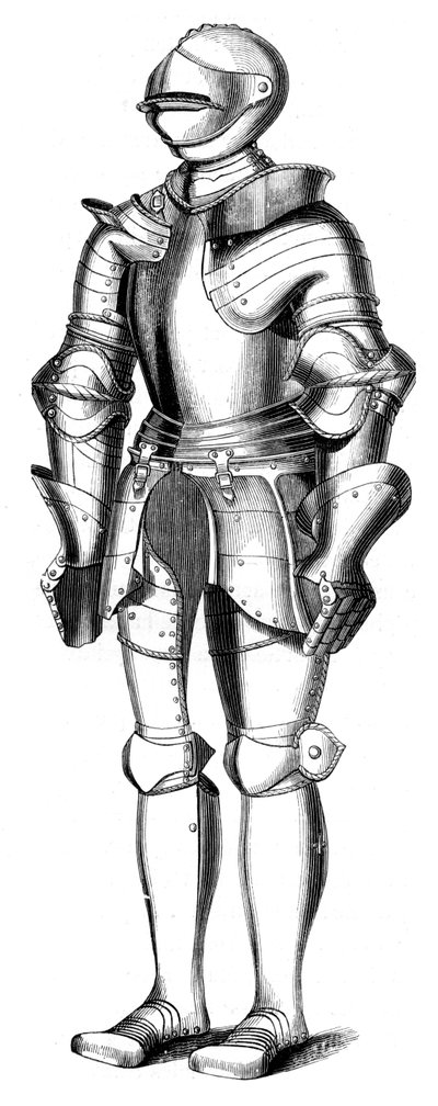 Armadura del siglo XVI, 1849 de Unbekannt