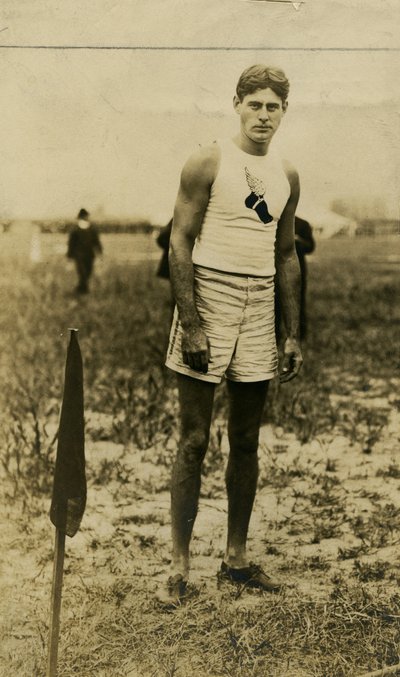 Olimpiadas de 1904 - Miembro no identificado del equipo del Club Atlético de Nueva York (posiblemente Samuel Symington Jones) de Unbekannt