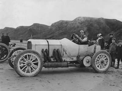 Mercedes de 1908, A.W. Tate en Saltburn de Unbekannt