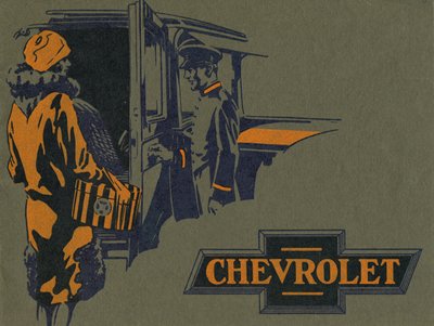 Folleto de ventas de Chevrolet 1928 de Unbekannt