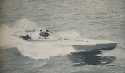 1936 el barco de un solo motor más rápido del mundo Miss Britain III, 1936 de Unbekannt