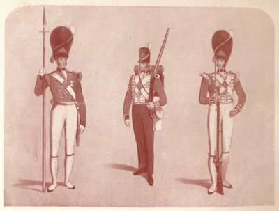 1er o Regimiento de Granaderos de la Guardia en 1815, 1909 de Unbekannt
