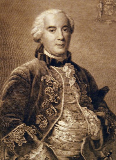 Georges Louis Leclerc de Buffon nacido el 7 de septiembre de 1707 de Unbekannt