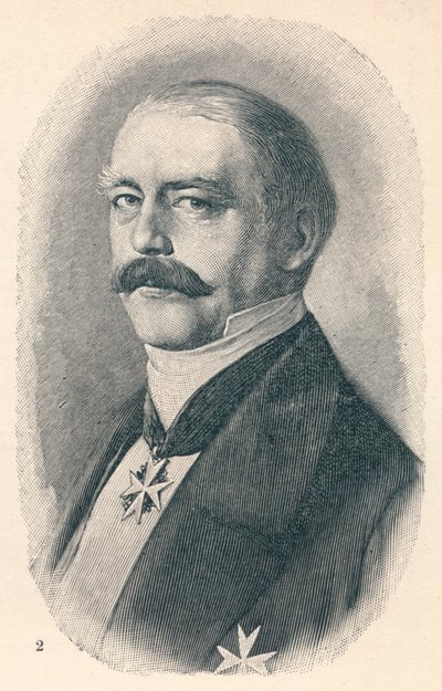 2 - Otto Van Bismarck en cuatro etapas de su carrera, 1907 de Unbekannt